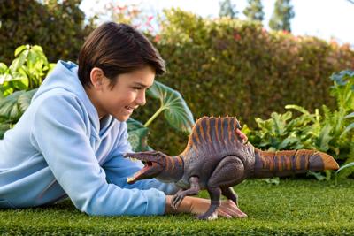 Jurassic World Rebirth Tail Thrasher Spinosaurus actiefiguur - thumbnail