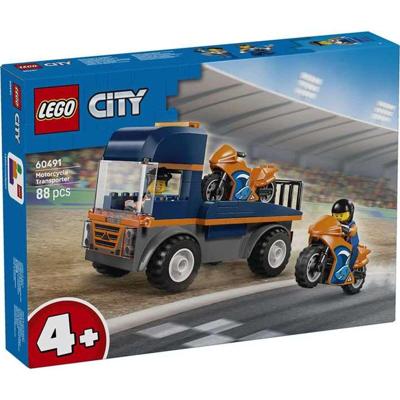 LEGO® City 60491 stadsmotorfietsvervoerder