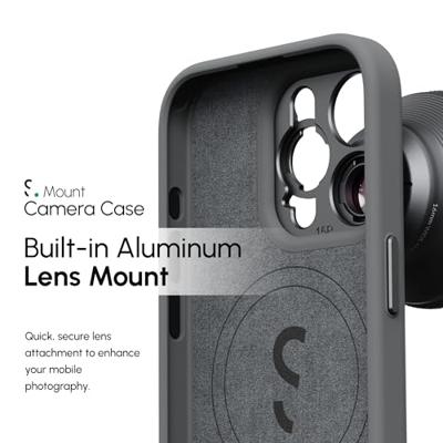 ShiftCam Camera Case S.Mount iPhone 15 Pro, dark grey
