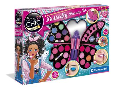 Clementoni Crazy Chic Butterfly Beautyset Make-Up Koffer