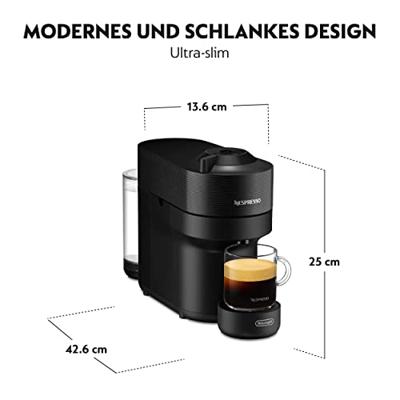 De&apos;Longhi Nespresso Vertuo Pop ENV90.B Nespresso Zwart