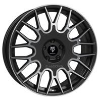 mbDESIGN LV2 Zwart stumpfmatt Gepolijst - thumbnail