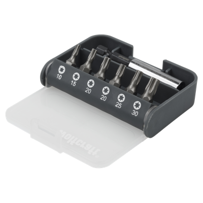 Wolfcraft Bit-box | TORX® T10-T30 | 7-delig - 1216000