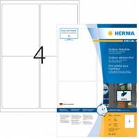 Etiket HERMA 9539 99.1x139mm weerbestendig wit 160stuks - thumbnail