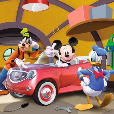 Ravensburger puzzel iedereen houdt van Mickey 3x49 stukjes