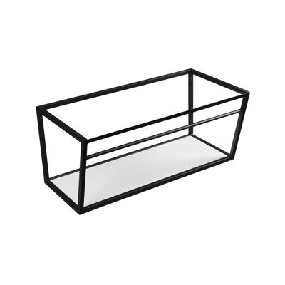 Ophangbeugel Sapho SKA Industrial voor Wastafelblad MA090 90 cm met MDF plank Mat Zwart Sapho Ophangbeugel Sapho SKA Industrial voor Wastafelblad MA090 90 cm met MDF plank Mat Zwart Sapho