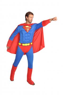 Kostuums voor Volwassenen Superman - Maat: XL - Maat: XL