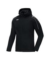 JAKO 6850D Jas Met Kap Classico Dames - Zwart - 42 - thumbnail