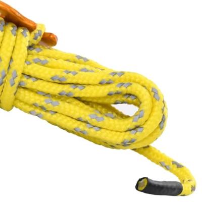 VidaXL Tentscheerlijnen met spanners 8 st reflecterend 4 m 4 mm