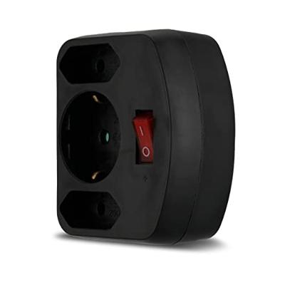 REV 00135171 Stopcontactsplitter Zwart