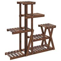 VidaXL Plantenstandaard 95x25x96 cm massief vurenhout - thumbnail