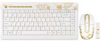 Golden Aloha - Golden Sunrise - 2.4GHz Mini Wireless Multimedia Keyboard Set - DE Layout - thumbnail
