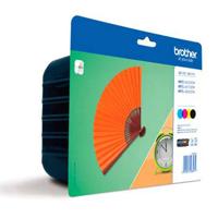 Brother Inktcartridge LC129XL Origineel Combipack Zwart, Cyaan, Magenta, Geel LC129XLVALBP - thumbnail