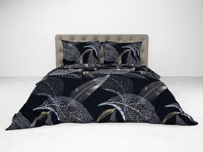 Heckett & Lane Heckett & Lane Liba Dekbedovertrek 200x200/220 Oil Black