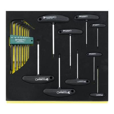 Stahlwille TCS 10769+10771/17 Haakse schroevendraaierset