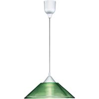 LED Hanglamp - Hangverlichting - Trion Dikon - E27 Fitting - Rond - Aluminium Groen - Kunststof - thumbnail