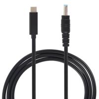 USB-C/type-C naar 4 5 x 3.0 mm laptop voeding oplaadkabel kabel lengte: ongeveer 1.5 m - thumbnail