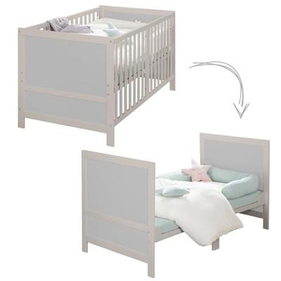 roba Kinderbed Easy Sleep 70 x 140 cm (naturel grijs) roba Kinderbed Easy Sleep 70 x 140 cm (naturel grijs)