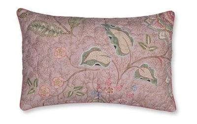 Pip Studio Pip Studio Mumbai Morning Quilted Cushion Roze 45x70 cm