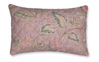 Pip Studio Pip Studio Mumbai Morning Quilted Cushion Roze 45x70 cm - thumbnail