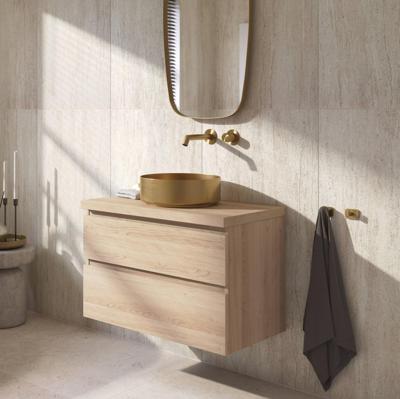 Ben Tendenza badmeubel incl. afdekblad 80x46x64cm urban oak