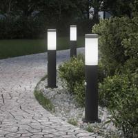 Bolderverlichting met sensor 3 stuks 50 cm RVS IP44 - thumbnail