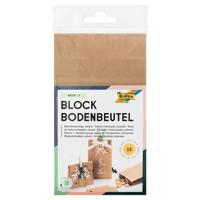 Folia papieren zak, 100 x 55 x 175 mm, pak van 15 stuks, kraft - thumbnail