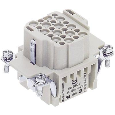 HARTING 09160243101 Businzetstuk Han® DD 24 + PE Crimpen 1 stuk(s) Piece