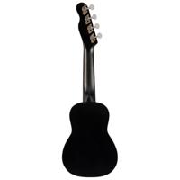 Fender California Coast Venice sopraan ukelele zwart - thumbnail