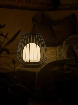 Tafellamp zwart Jim To-Go oplaadbaar led 38 cm Tafellamp zwart Jim To-Go oplaadbaar led 38 cm