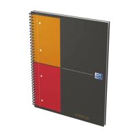 Oxford 100103664 Collegeblok Grijs, Oranje, Rood DIN A4+ Geruit Aantal paginas: 80 - thumbnail