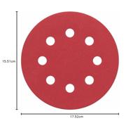 Bosch Accessories C430 Expert for Wood and Paint 2608607246 Excenterschuurpapier Met klittenband, Geperforeerd Korrelgrootte (num) 180 (Ø) 115 mm 5 stuk(s) - thumbnail