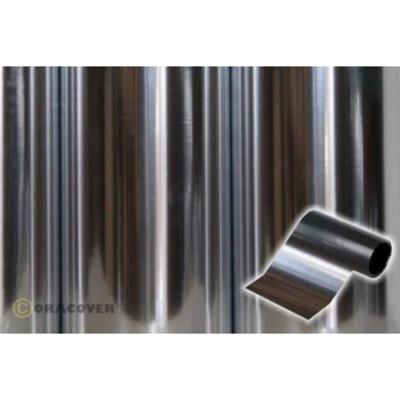 Oracover 27-090-005 Decoratiestrepen Oratrim (l x b) 5 m x 9.5 cm Chroom