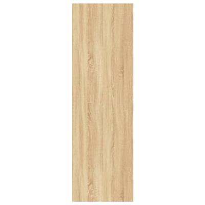 VidaXL Boekenkast/dressoir 66x30x98 cm bewerkt hout sonoma eikenkleur