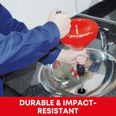 Rothenberger Handbuisreinigingsmachine | spiraallengte 4,5 m | spiraal-d. 6 mm | 1 stuk - 72090 72090