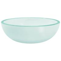 VidaXL Wasbak 35x12 cm gehard glas mat - thumbnail