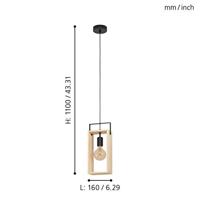 Eglo Landelijke hanglampFamborough - 43413 - thumbnail