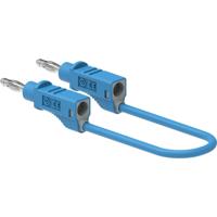 Electro PJP 2112-CD1-50BL Meetsnoer Steekaansluiting 4 mm 50 cm Blauw 1 stuk(s) - thumbnail