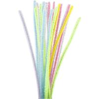 Creativ Company Chenille draad pastelkleuren, 24st. - thumbnail