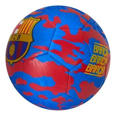 Voetbal FC Barcelona groot blauw/rood camo