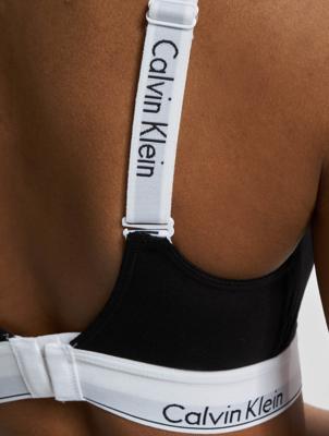 Calvin Klein Bralette dames - Full cup Light lined - Stevige katoenen bralette - Bh Top - Verstelbare bandjes
