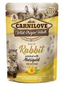 Carnilove pouch rabbit kattenvoer 24x85 gr