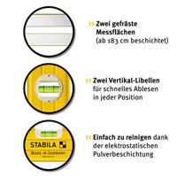 Stabila Type 96-2 15229 Waterpas 122 cm 0.5 mm/m - thumbnail