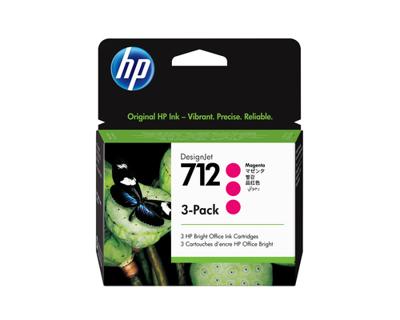 HP Inktcartridge 712 Origineel Triple Magenta 3ED78A HP Inktcartridge 712 Origineel Triple Magenta 3ED78A