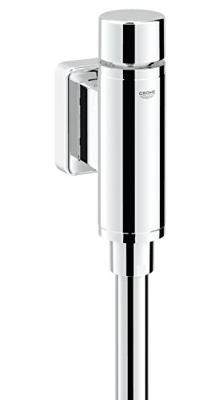 Grohe Rondo urinoir druksp.1/2 inch z/stopkr.m/spoelp.en verbinder Chroom