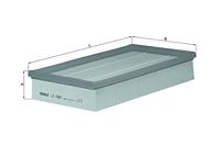 Luchtfilter LX1649 - thumbnail