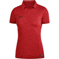 JAKO 6329D Polo Premium Basics Dames - Rood Gemeleerd - 40 - thumbnail