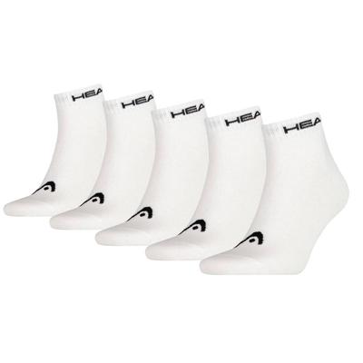Head Quarter sokken 5-pack Wit-35/38