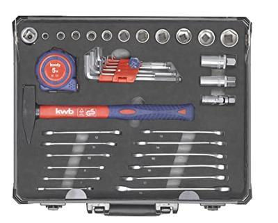 kwb Gereedschapskoffer (gevuld) 51-delig