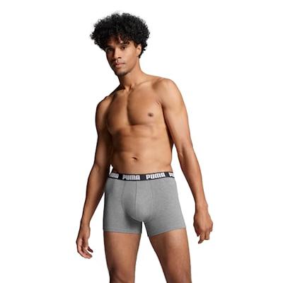 3-pak Heren Boxershort Everyday - Katoenen heren onderbroeken - Zwart - Grijs- Donkerblauw